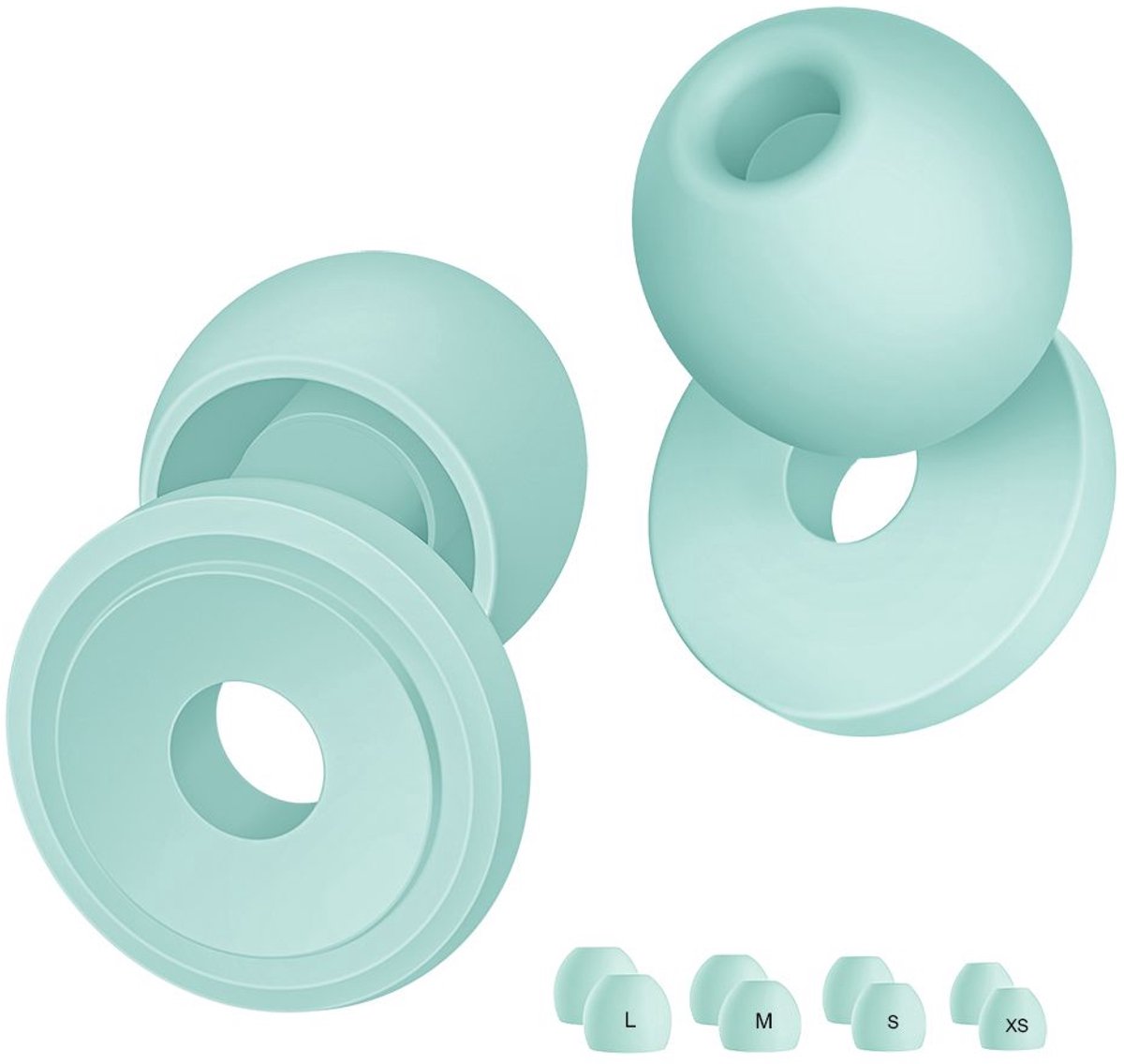 Nova Venture CometPods – Loop Earplugs Style – 33dB Noise Reduction Earplugs – The Quiet Experience – Comfortabele Oordoppen – Turquoise