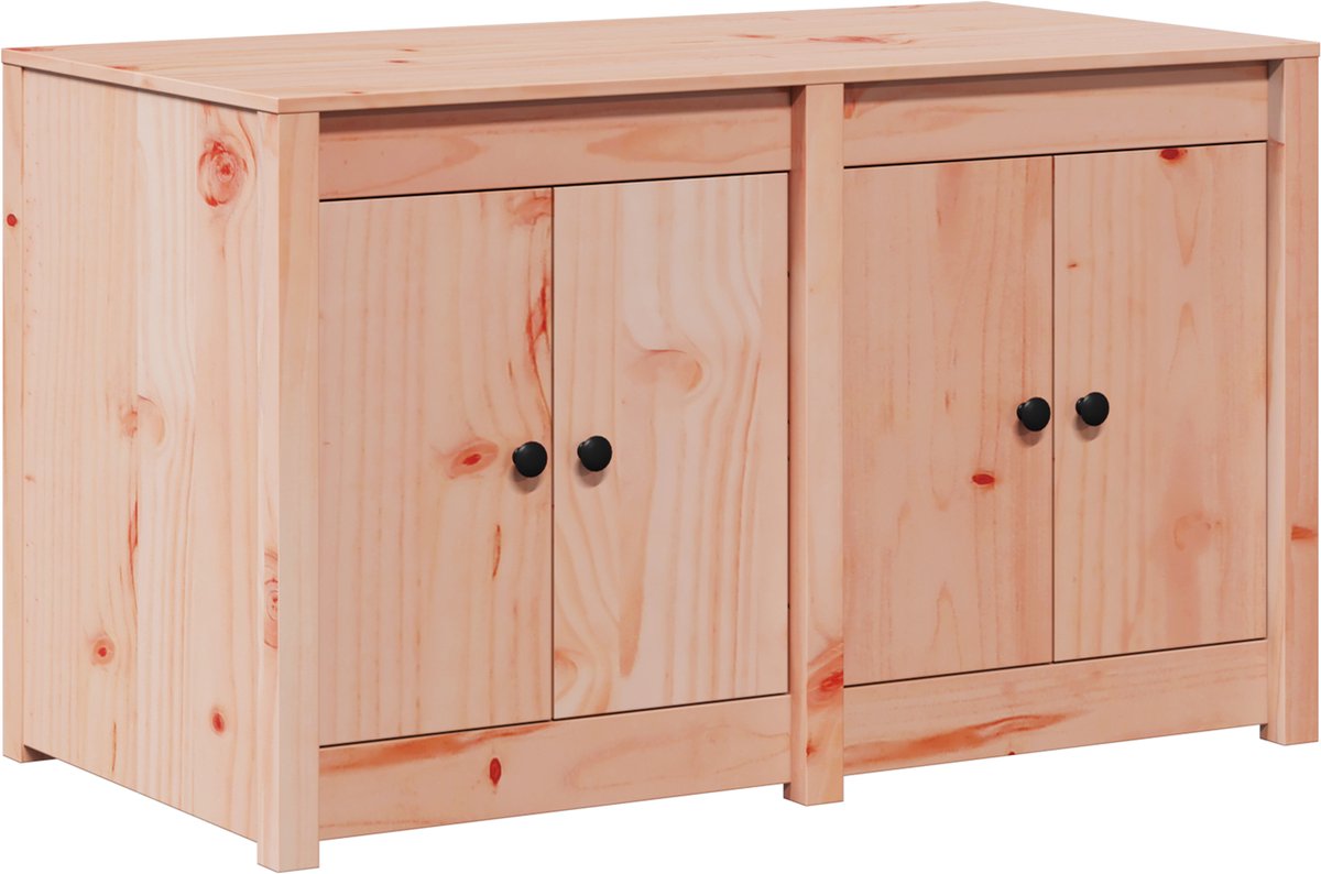 vidaXL Keuken - Kast - met - plank - MEPPEL - Bruin - Eiken - 106 - x - 55 - x - 64 - cm Bruin eiken