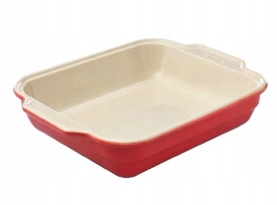 Plat à four en céramique Pyrex Signature 29x22 cm rouge