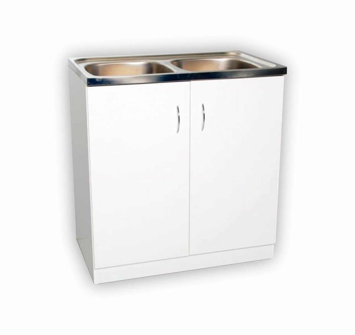 Tadych SINGLE Serie - Onderkast voor Gootstenen - 80x50 cm - Wit