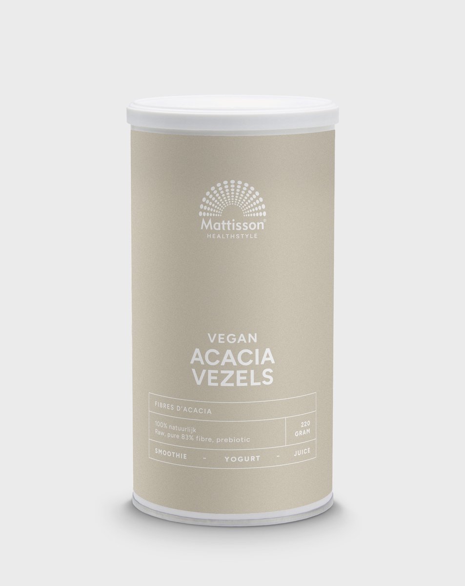 Goedkoopste Mattisson - Vegan Acacia Vezels - 83 Vezels - Acaciavezels Voedingsvezels Supplement - 220 Gram