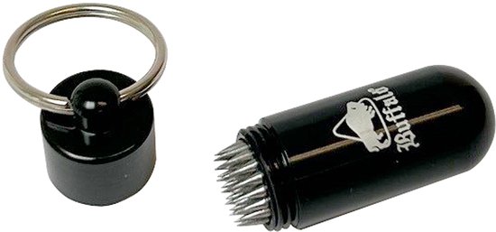 Buffalo pomerans tip prikker sleutelhanger zwart van Buffalo — afbeelding 2