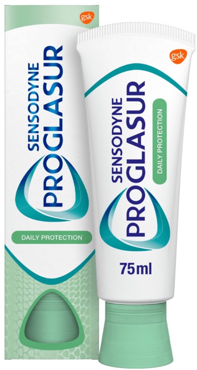 Sensodyne - Tandpasta - Pro Glasur - Daily Protection - 75ml x 12