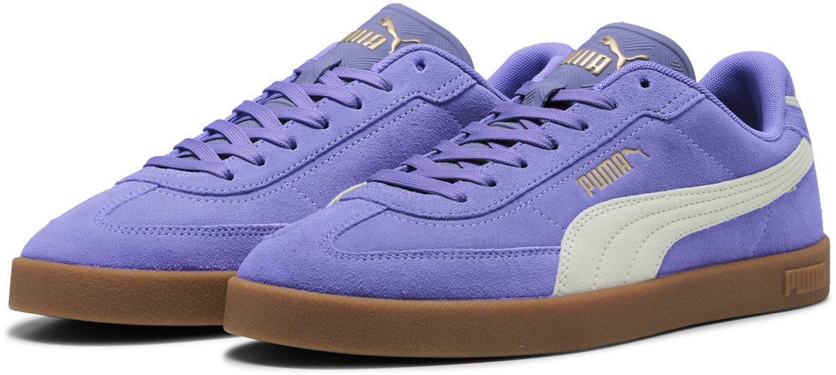 Puma Puma Club II Era Suede Dark Amethyst-Sage Frost-PUMA Gold