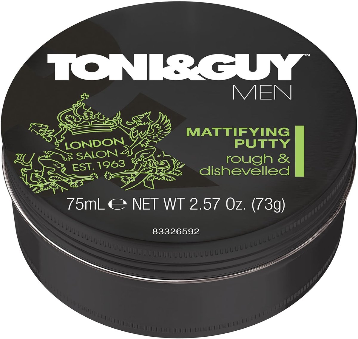 Toni & Guy Mannen Matterende Platty, 2.7 oz (Toni&Guy Werkbare Matte Pasta 75ml)