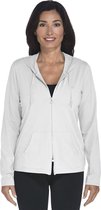 Coolibar UV hoodie Dames - Wit - Maat 36