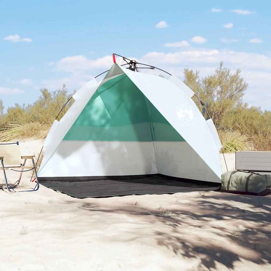 vidaXL - strandtent - waterdicht - snelontgrendeling - zeegroen van Vidaxl — afbeelding 3