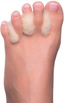 Saaf Teenspreider Wol - 100 Gram - Wandel, Hardloop, Fiets Wol voor Voeten - Voetwol - 100% Merino Wol