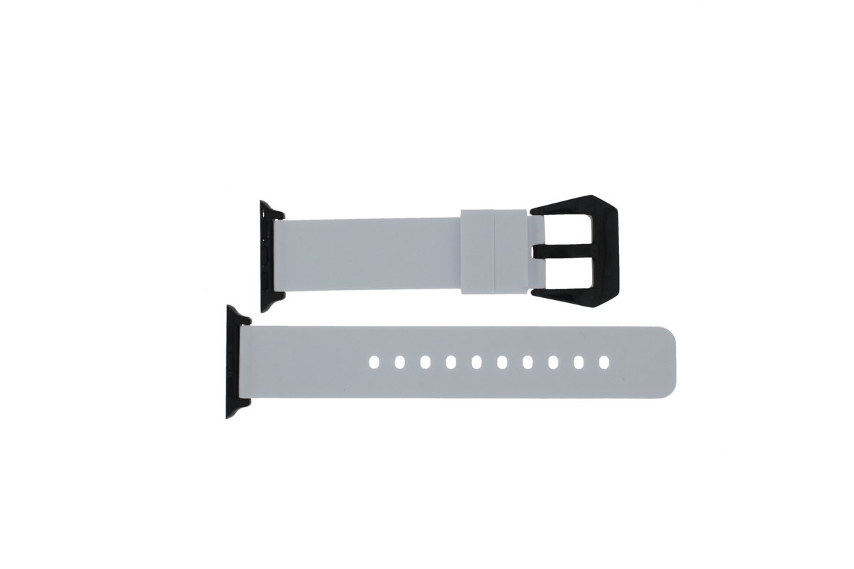 Horlogeband Smartwatch Universeel SJD41709 Silicoon Wit 32mm