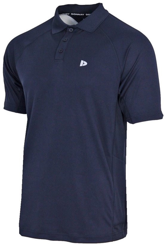 Donnay - 2-Pack Polo Sport Björn - Polo Multi Sport - Polo sport - Marine/Vert jungle - Taille S