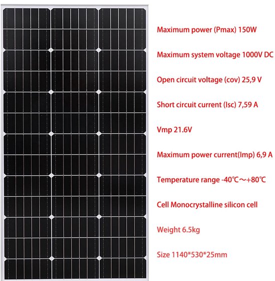 SolarFam 800Wp Zonnepaneel Bundel (4 x 200Wp) - Maximale Zonne-energie voor Camper & Boot – Faraday Energy
