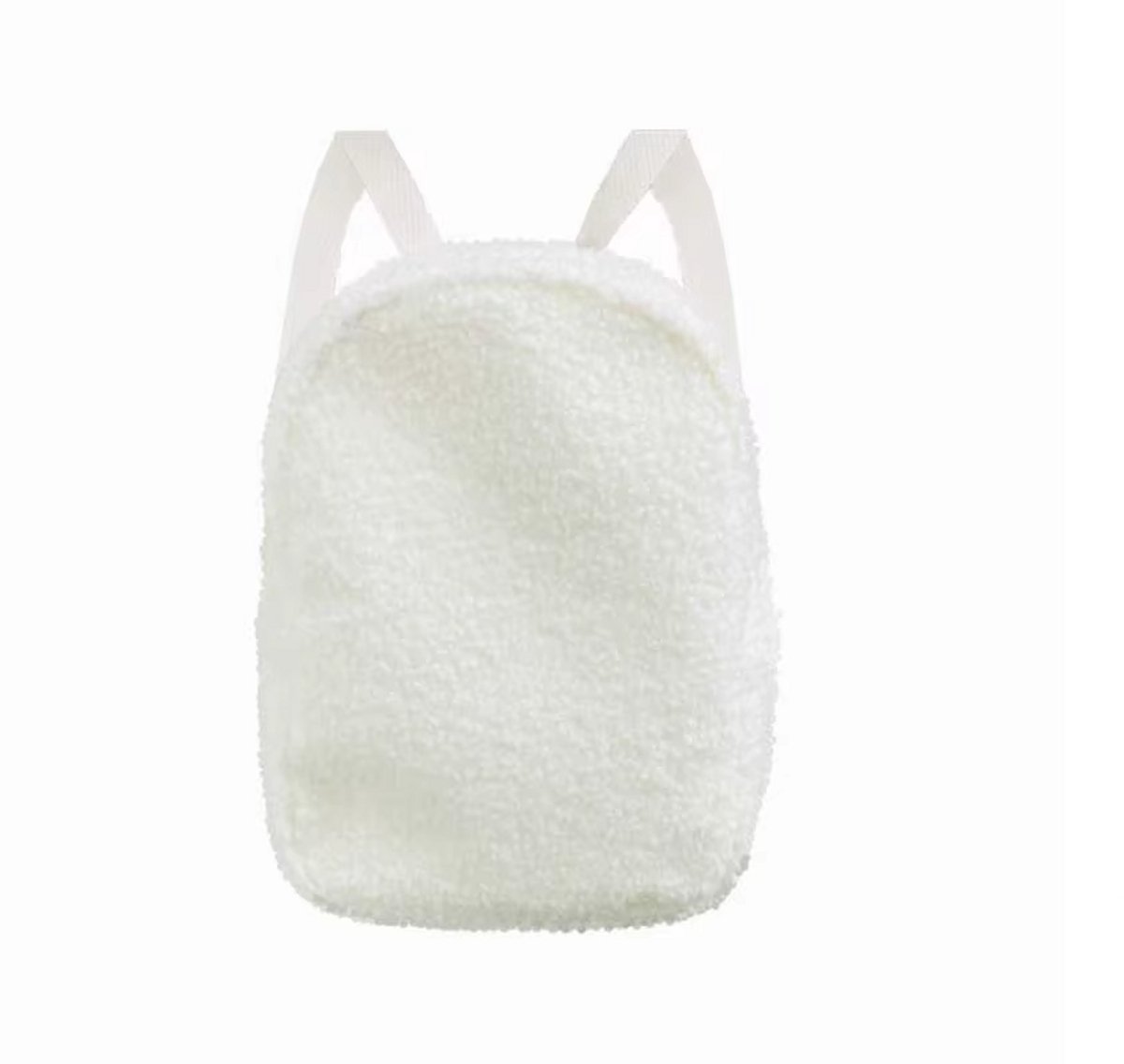 Teddy kindertas - Teddy rugzak - Rugtas teddy - teddy rugzak kids - Schooltas - teddy schooltas - tas voor de opvang - baby - peuter - kleuter - Wit