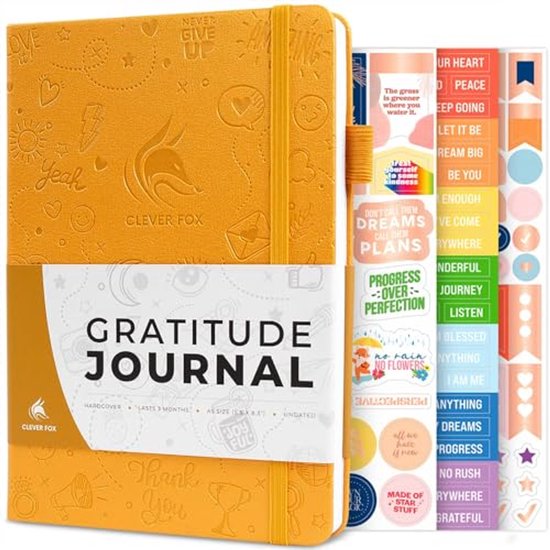 Linnen Gratitude Journal | Beige | Five Minute Journal | Dankbaarheid