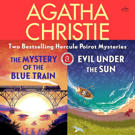 The Mystery of the Blue Train & Evil Under the Sun - cover
