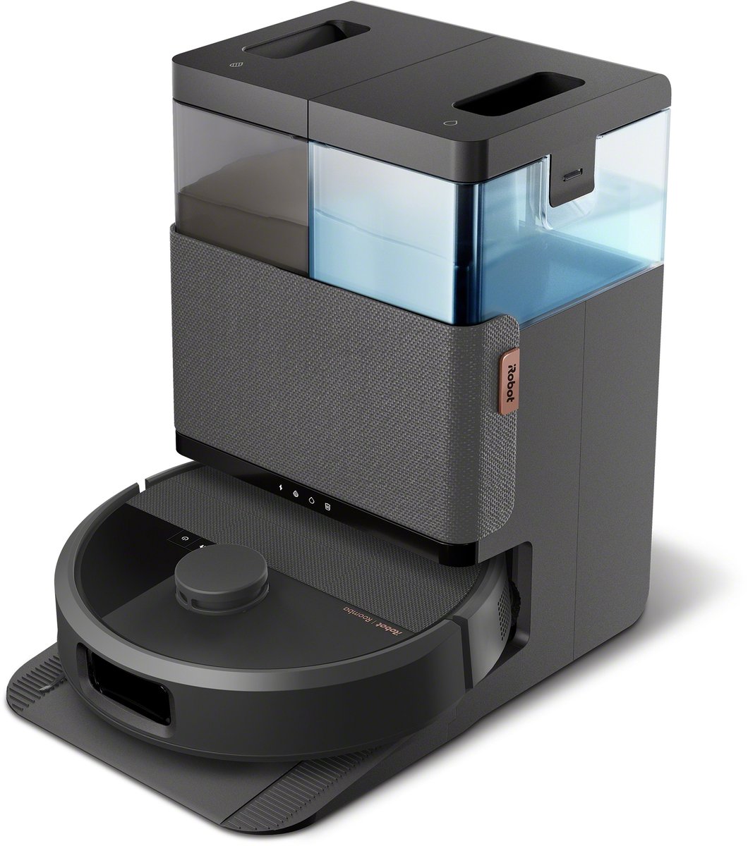 iRobot Roomba® Plus 505 Combo Robot + Autowash™ Dock - Robotstofzuiger met Dweilfunctie - Zwart - N1850 — afbeelding 7