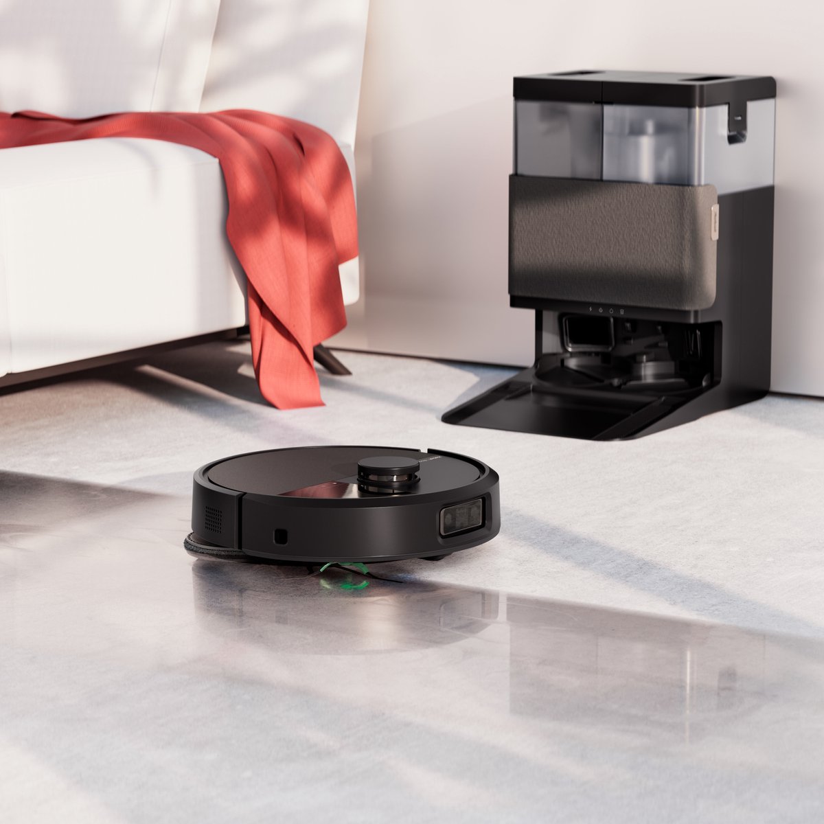 iRobot Roomba® Plus 505 Combo Robot + Autowash™ Dock - Robotstofzuiger met Dweilfunctie - Zwart - N1850 — afbeelding 6
