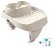 Intex - Zwembadaccessoires - Spa Dienblad - Twee bekerhouders - Ideaal voor aan Spa wand - 26 x 22 x 18 cm inclusief reparatiesetje
