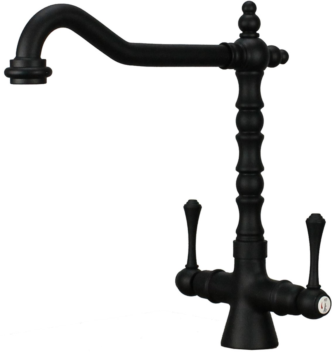 CUCINA Praga keukenkraan F7551NO, Mat zwart