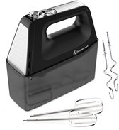 Bol.com Kitchenwell Handmixer - 10 Snelheden met Turbofunctie - Puls functie - Deeghaken & Kloppers - Opberghouder aanbieding
