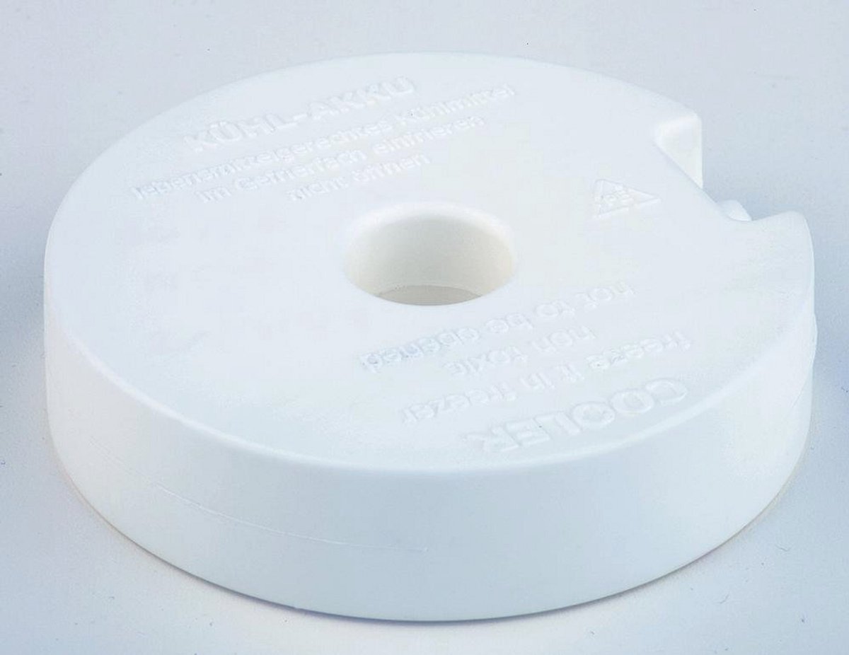 Ronde Koelelement voor Koelbox - 10,5 cm - Herbruikbaar en Vriesbestendig