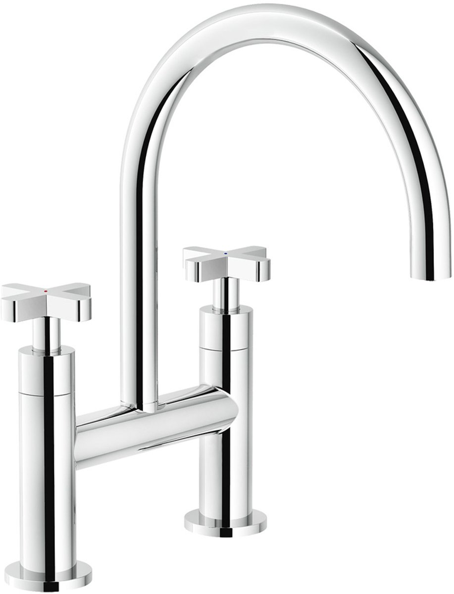Nobili Lira 116220 keukenkraan, Chroom