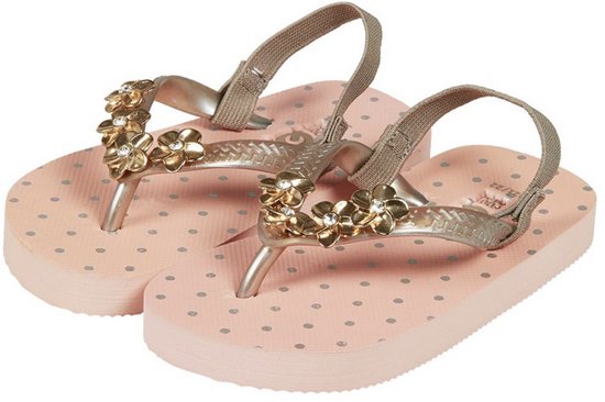 XQ Footwear - Chaussons - Bride Slippers - Fleurs - Pupille - Pointure 21/22