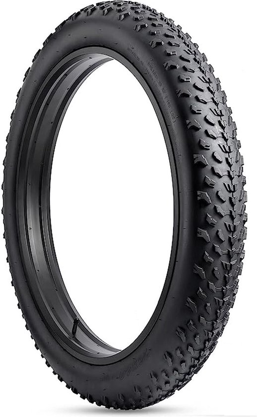 20″ Fatbike buitenband 20×4.0 inch zwart anti-lek noppenprofiel offroad modderbestendig stevig
