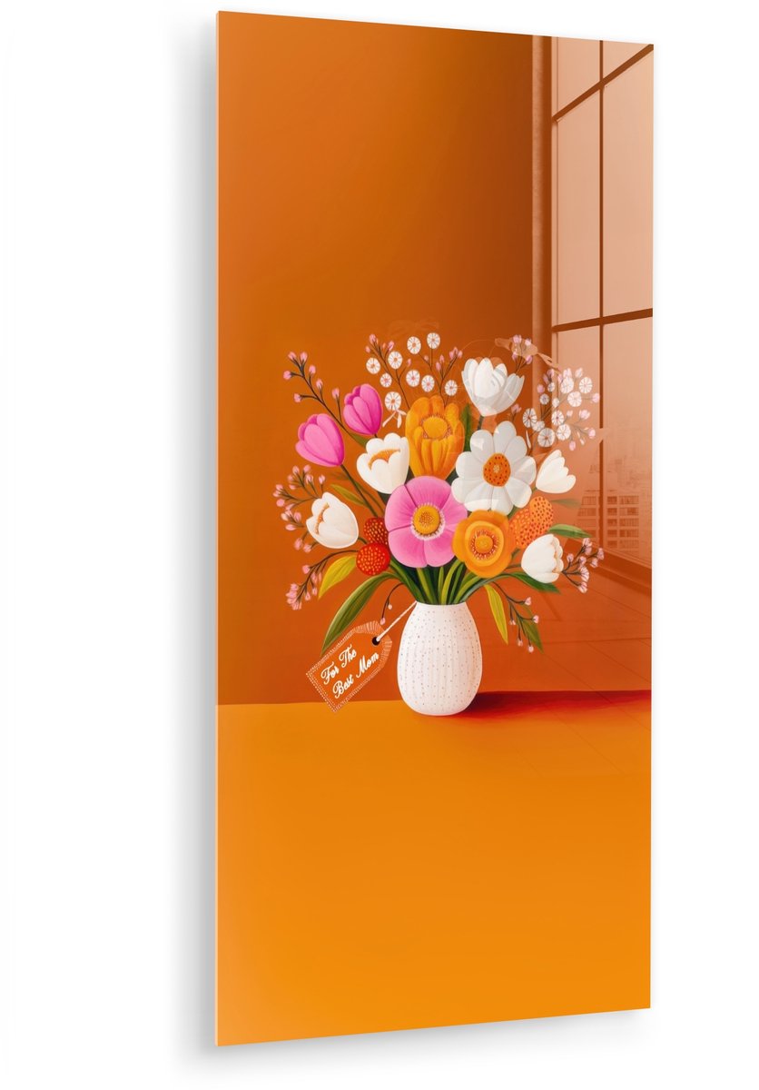 Vaas - Bloemen - Oranje