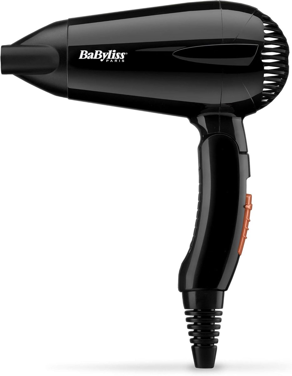 Reisföhn 2000W - Licht & Compact met Inklapbaar Handvat