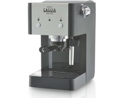 Manuale Koffiemachine voor 2 Kopjes - Zwart/Zilver