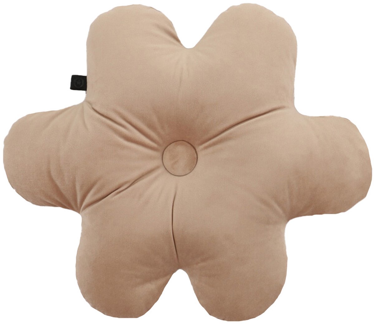 Overseas Flower Shape Velours Kussen – Rose