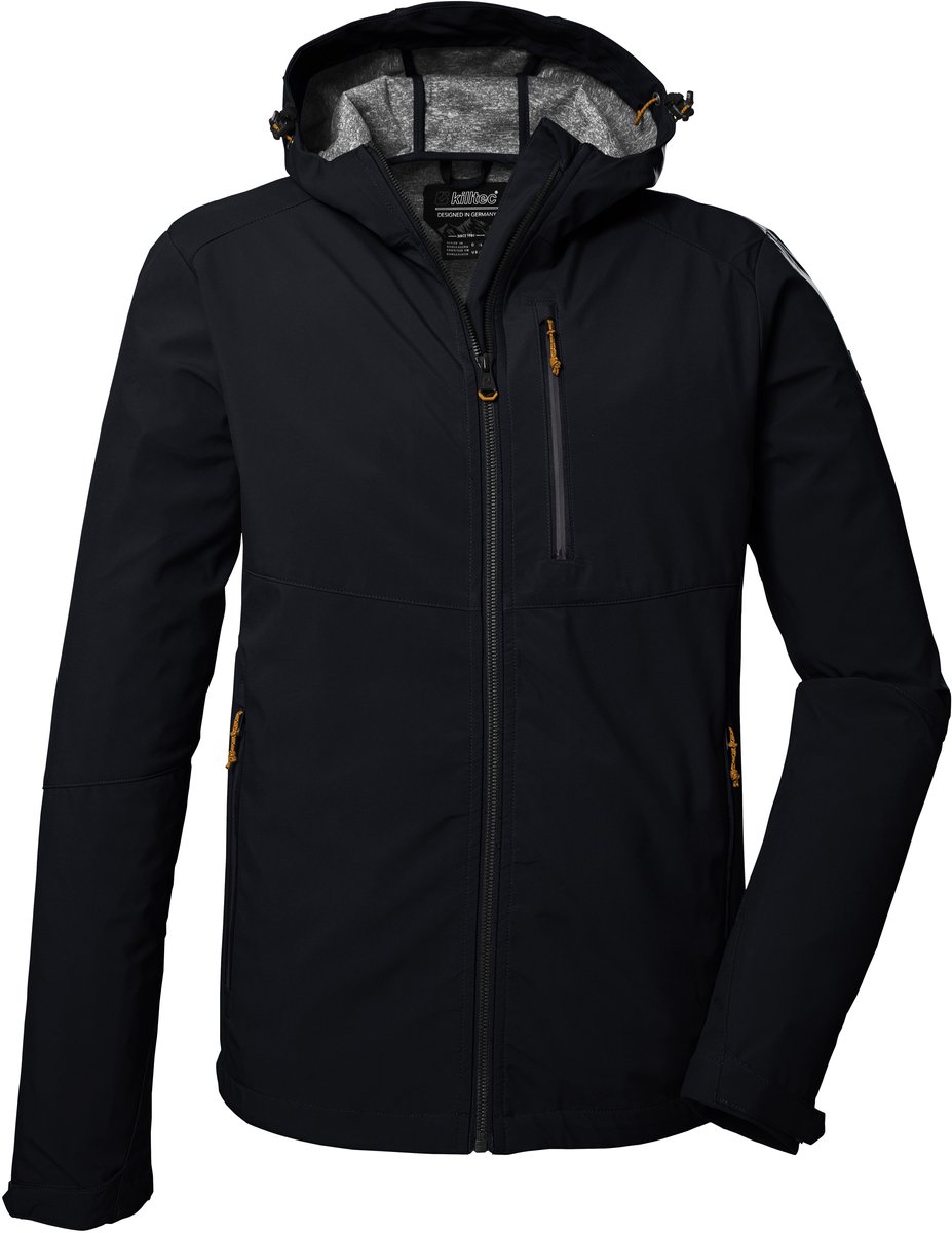 Killtec KOS 259 Men Softshell Jacket Softshell Heren Zwart