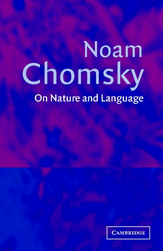 On Nature and Language