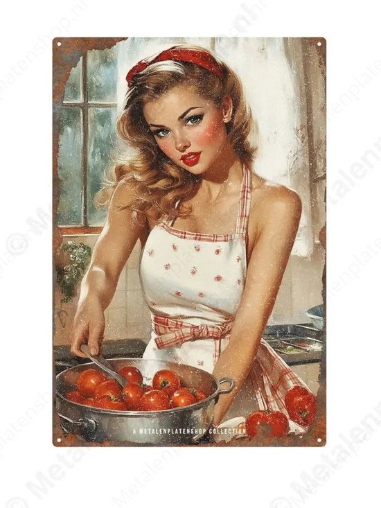 Pin-Up #1 - Assiettes Féminins - Collection MPS