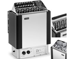 Uniprodo - Saunakachel - 8 kW - 30 tot 110 ° C - incl. bedieningspaneel