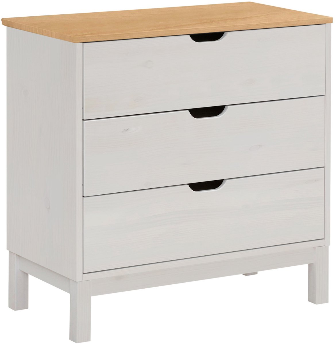 Post-Commode - 3-laden - Wit