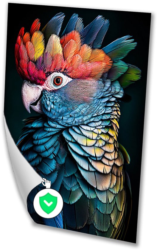 6 Stuks Tropische Papegaai Decoratie - Kleurrijke Hangende Versiering Voor Feesten