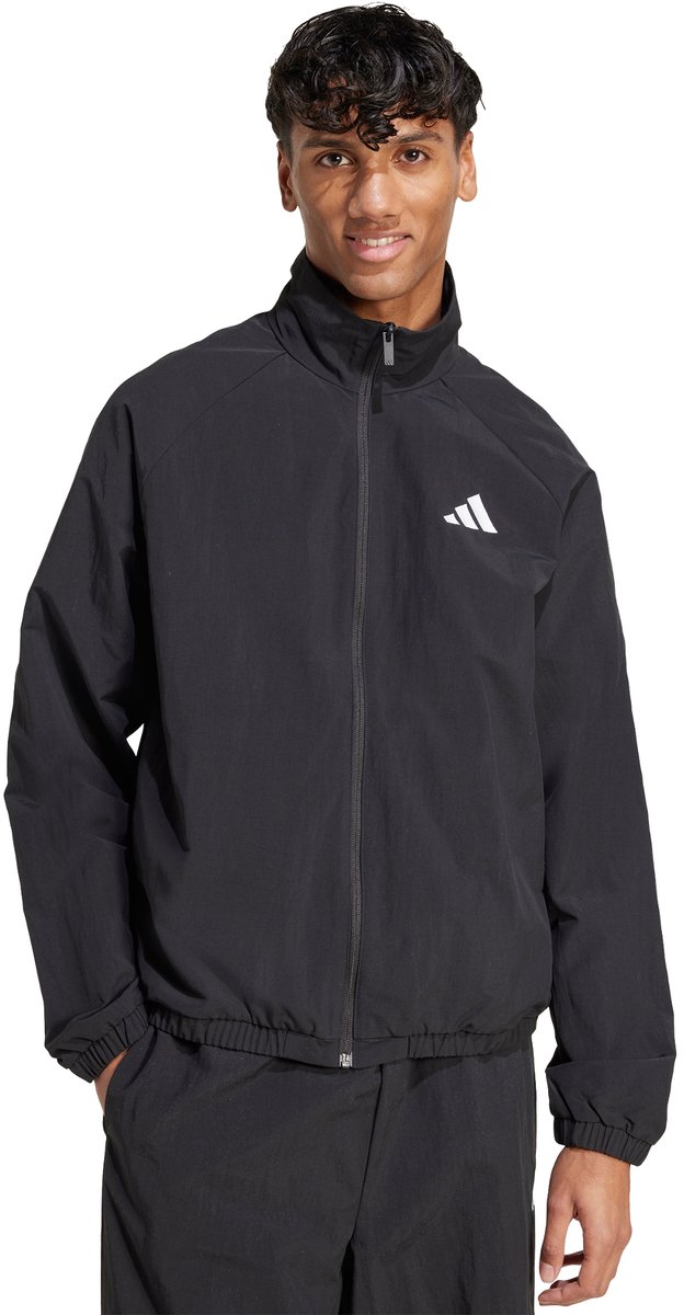 Adidas Sportswear Essential Small Logo Windjack Heren Zwart