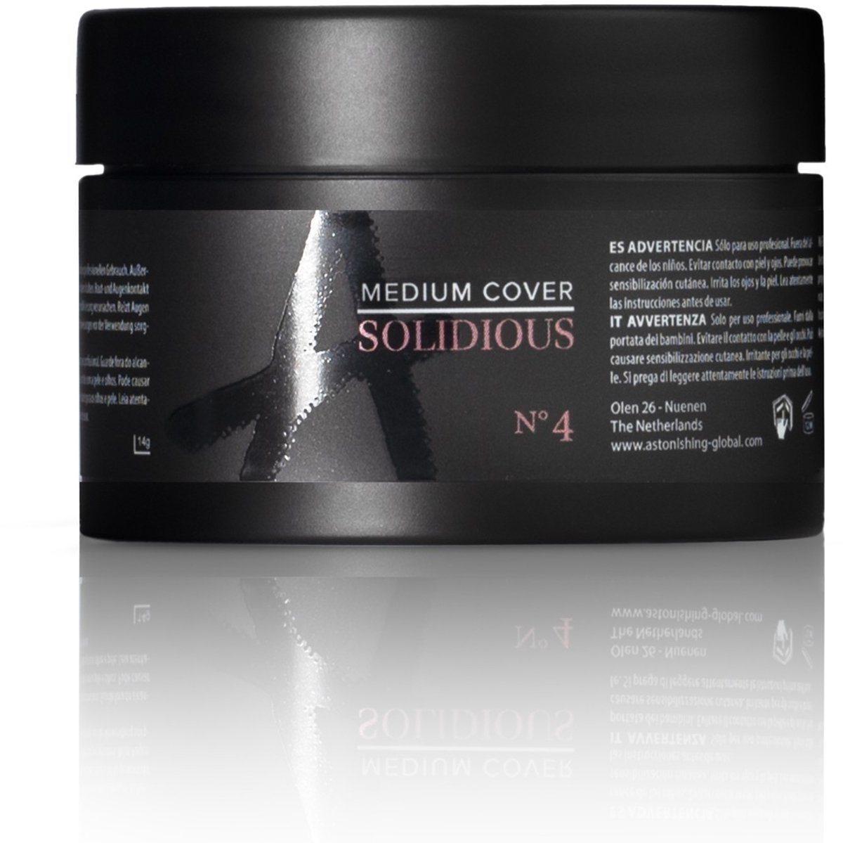Astonishing Solidious Gel Medium Cover 14 Gr