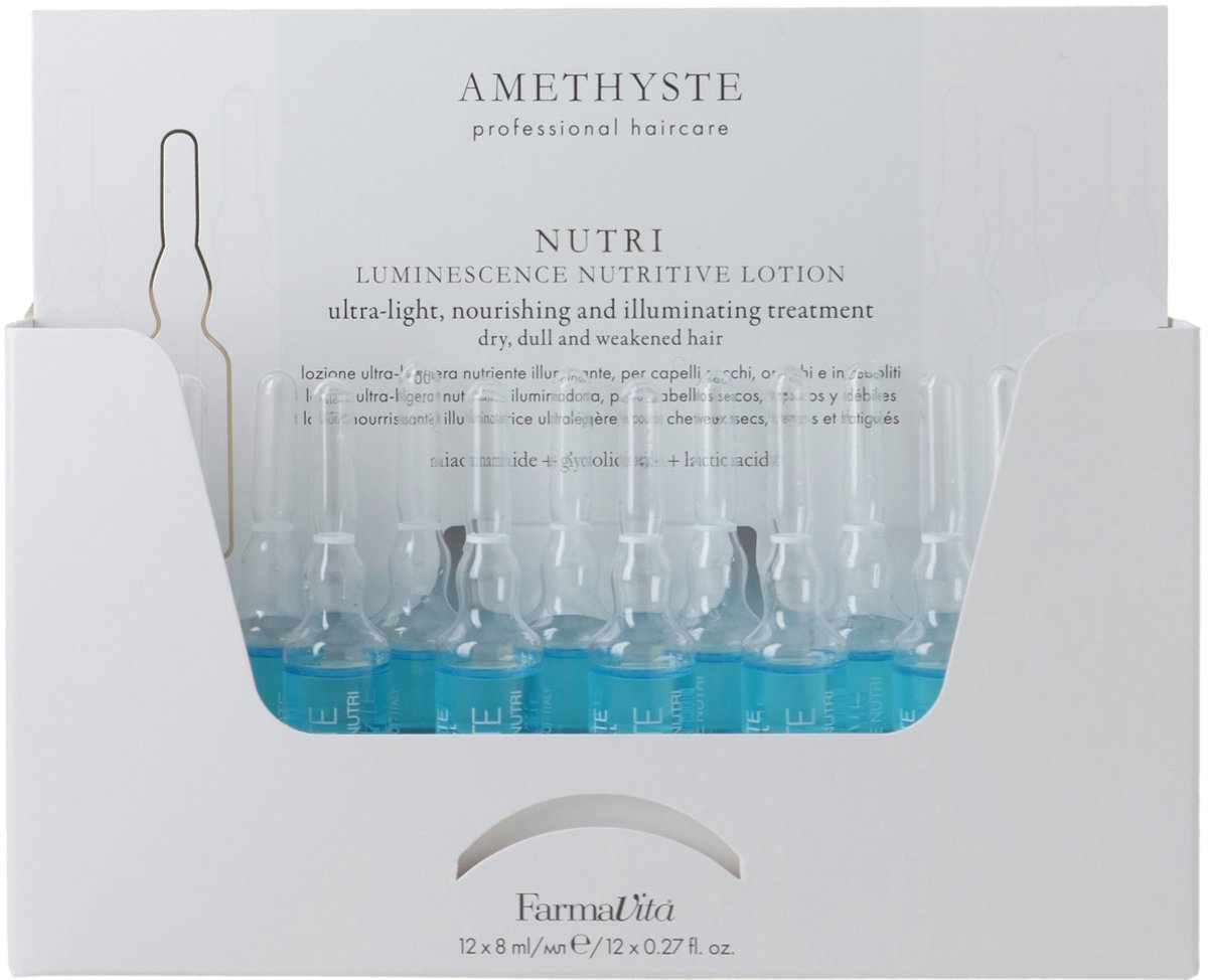 Farmavita Amethyste Nutri Luminescence Nutritive Lotion 12 X 8 Ml