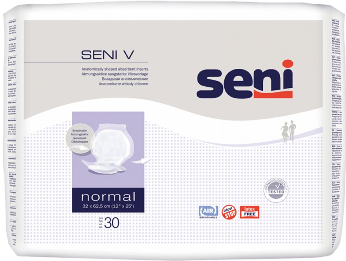 Seni V Normal - Anatomische insert - 1 pak van 30 stuks