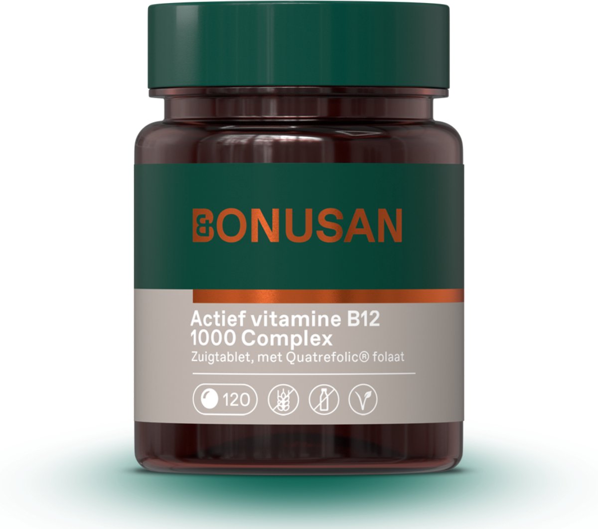 Goedkoopste BONUSAN Actief Vitamine B12 1000 Complex – 120 Zuigtabletten – Methyl- & Adenosylcobalamine – Met Actief Folaat – Ondersteunt Energie, Zenuwstelsel en Rode Bloedcellen