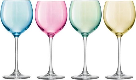 kans Conform Oven LSA - Gekleurde wijnglazen - 4 stuks - OP = OP | bol.com