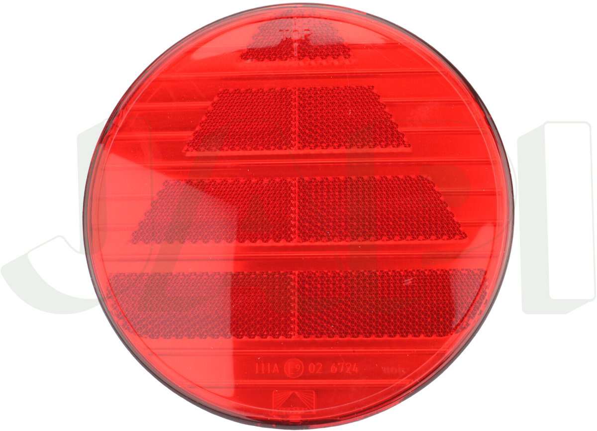 Reflector driehoek | rond 145mm