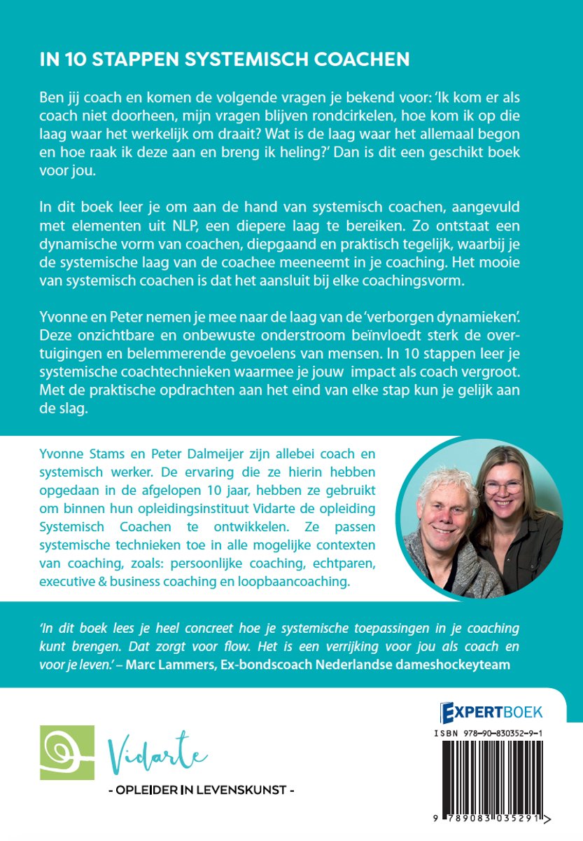 10 stappen - In 10 stappen systemisch coachen - back cover