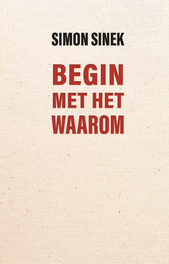 Begin met het waarom - cover
