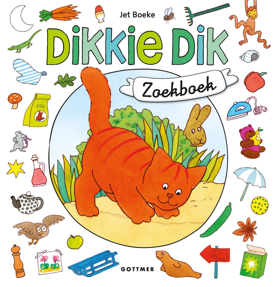 Omslag van Dikkie Dik - Dikkie Dik zoekboek