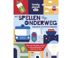 Het spellen voor onderweg vakantie-activiteitenboek