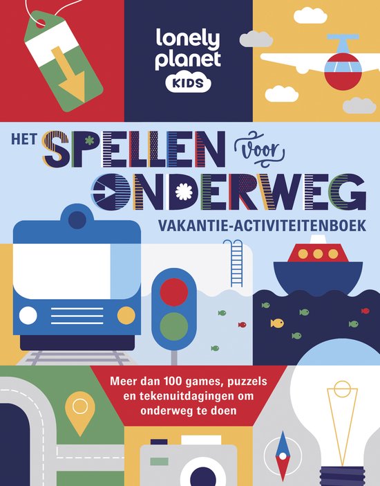 Het spellen voor onderweg vakantie-activiteitenboek - cover