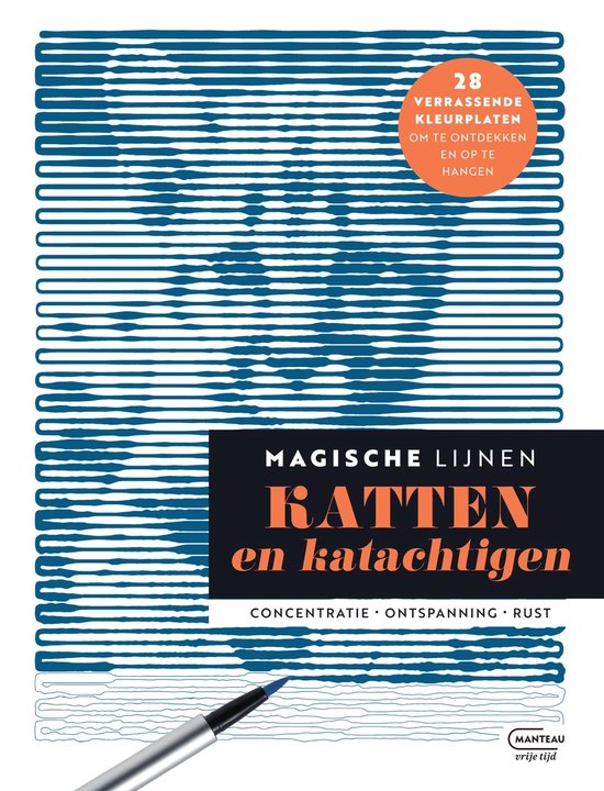 Magische lijnen Katten en katachtigen - cover